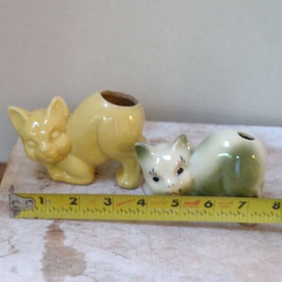 👍 McCoy Vintage Cat Planters  G2 - Picture 3 of 7